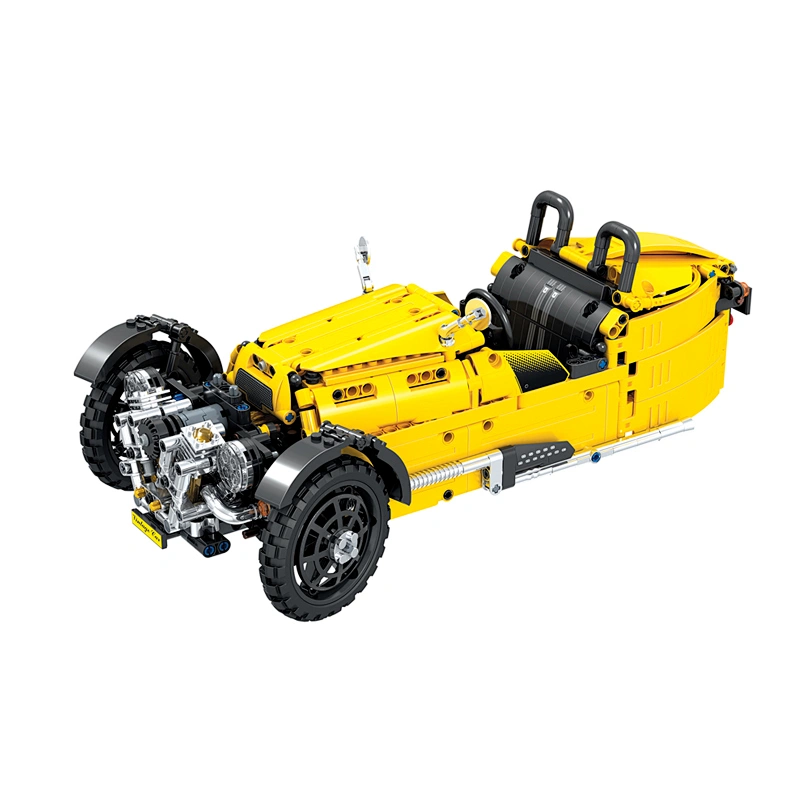 Wholesale diy plastic construction brick car toy car building block