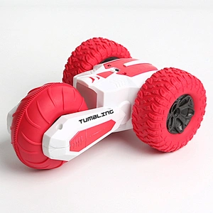 Hot selling 2.4G remote control rotary 3 wheel stunt rc car for sale