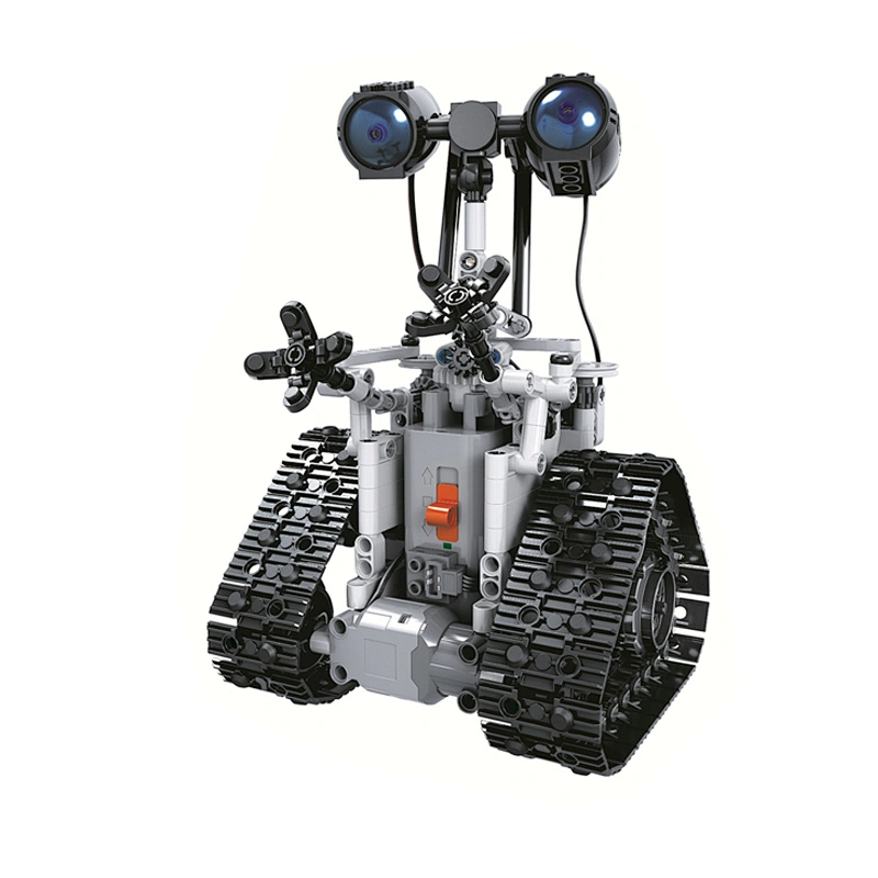 Wholesale electronic assemble diy toys rc robot building blocks