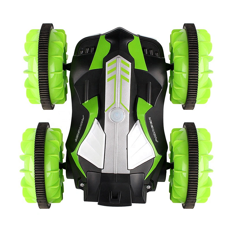 Remote 360 flip racer amphibious remote vehicles stunt rc car