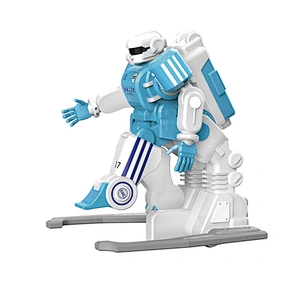 Funny kids remote control mini game battle football soccer robot