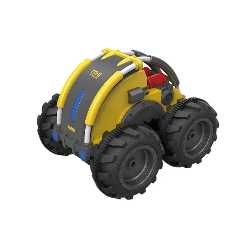 Amphibious remote control flip car toys stunt roll car