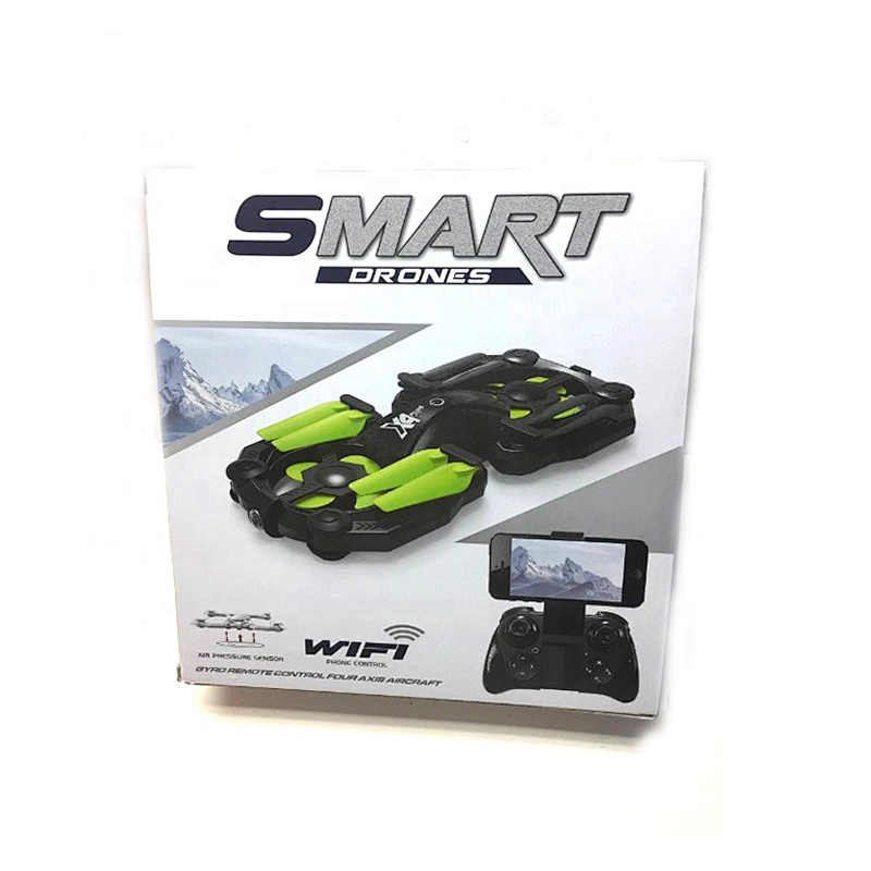 Altitude hold remote control led mini wifi camera drone