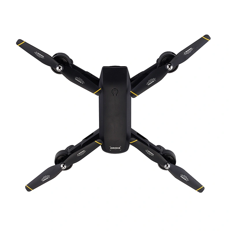 Foldable gravity sensing control 4k video camera quadcopter drone