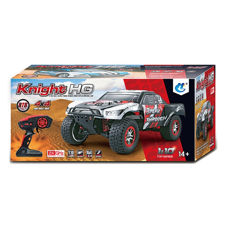 1/10 Remote control model 4wd toy high speed flat road rc car