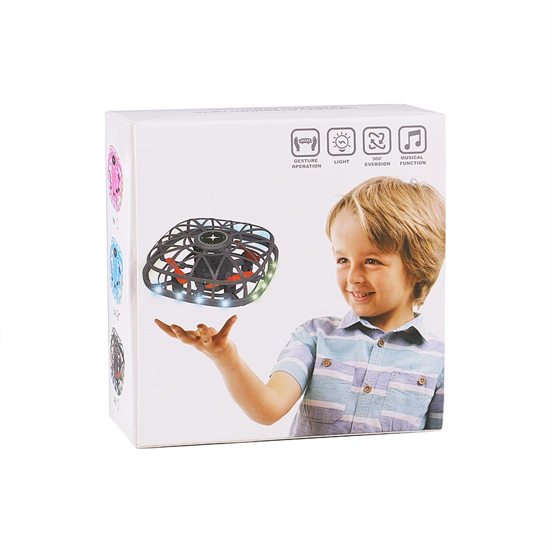 Hot selling flying 360 flip mini ufo music sensing ball drone for kids
