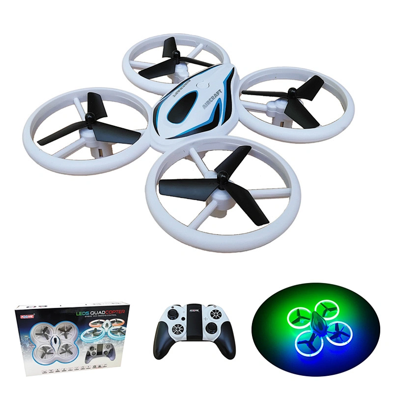 Hot selling 2.4G remote control 360 degree flip rc mini led drone