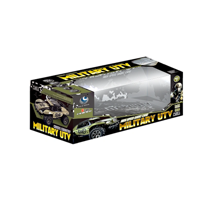 High speed 1/18 scale 2.4G toy remote control rc military car