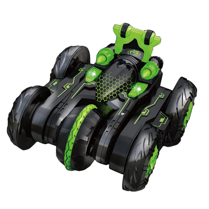 Remote control 6 channel kids flip rc racing stunt toy car
