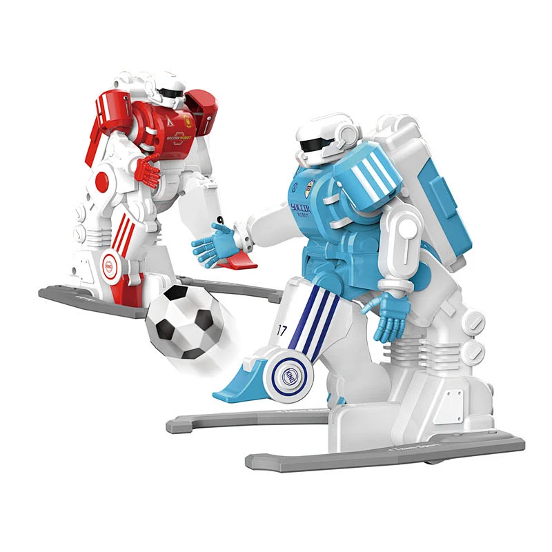 Funny kids remote control mini game battle football soccer robot