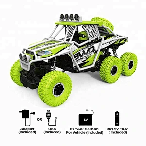 Waterproof remote climbing kids toys 6x6 rc car racing truck