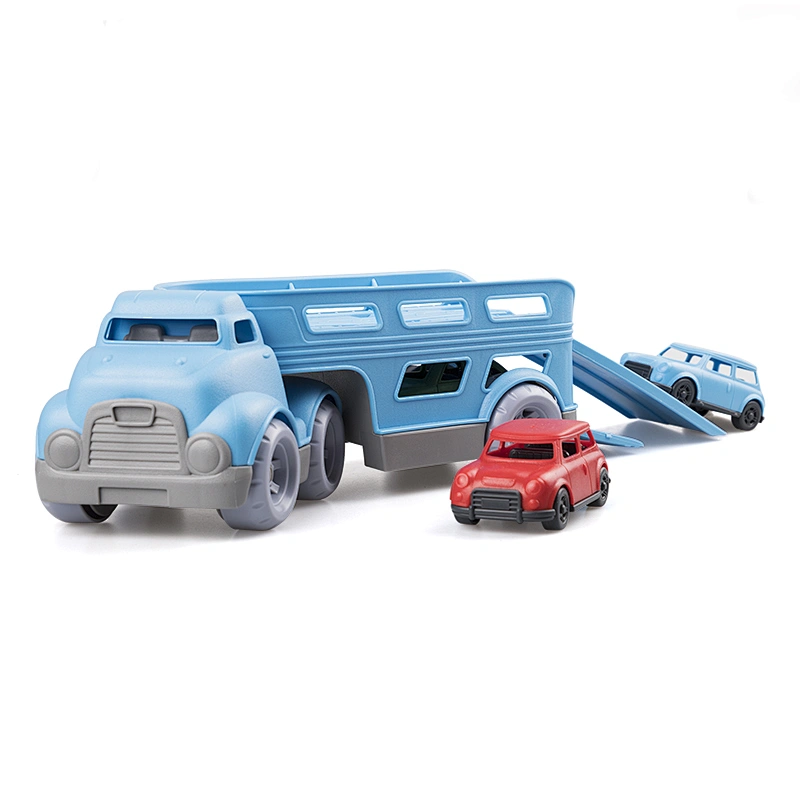 Hot selling electric plastic deck trailer mini truck toy for kids