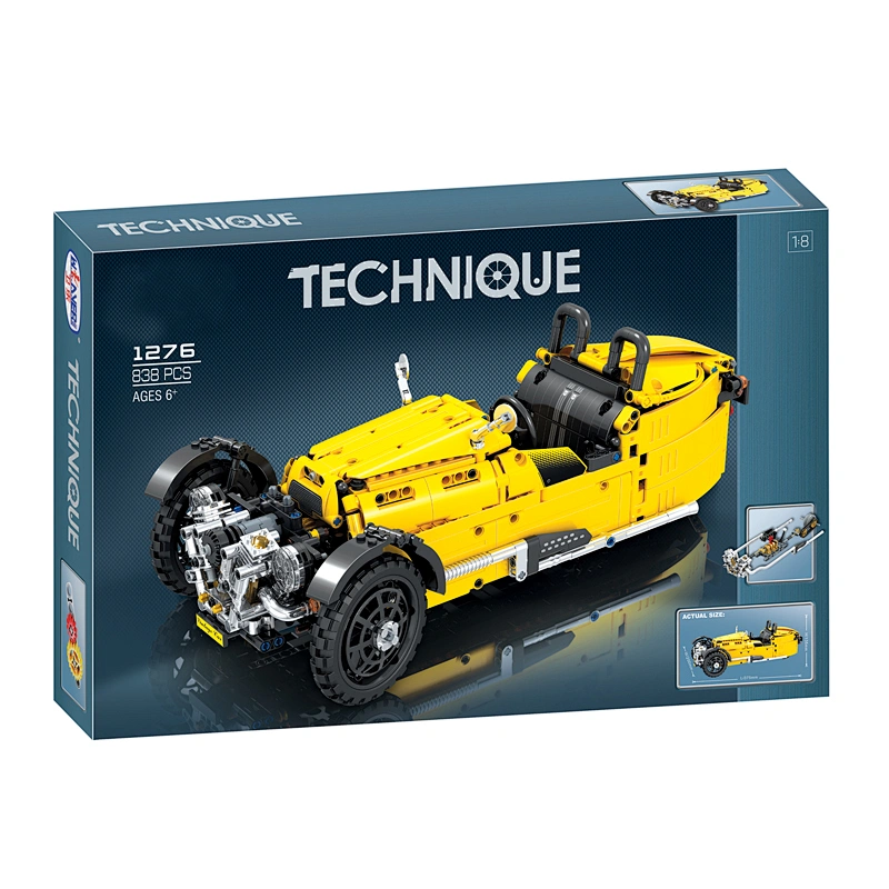 Wholesale diy plastic construction brick car toy car building block