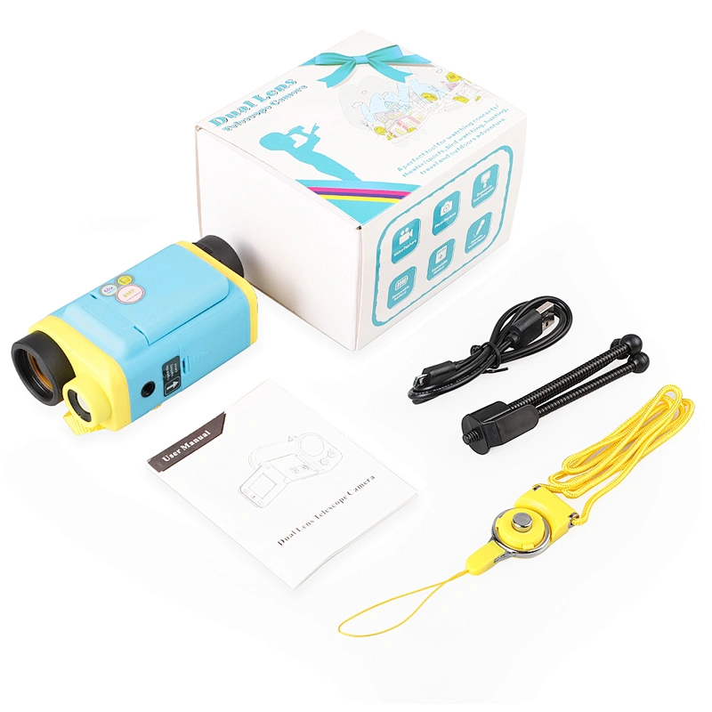 New small 3 in1 telescope toys digital camera for kids