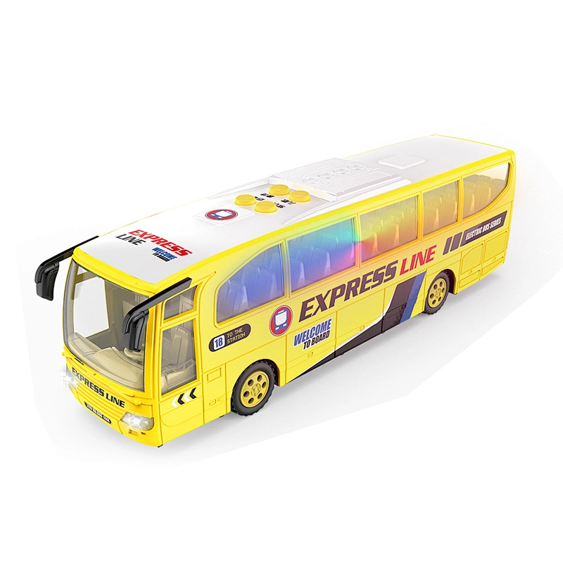 1:16 scale custom model die cast tour music bus toy for kids