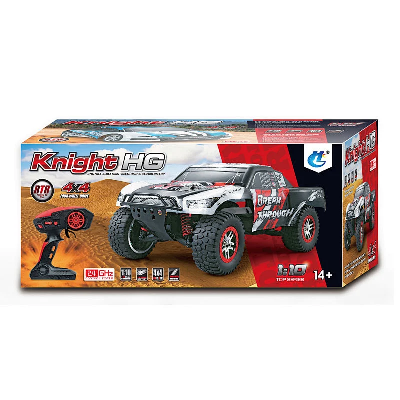 1/10 scale control remote rc car toy off road 4wd rc trucks