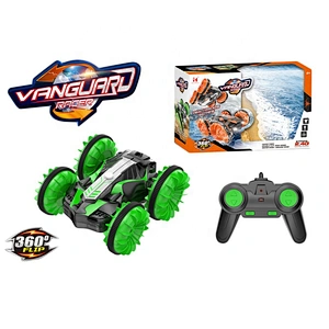 Remote 360 flip racer amphibious remote vehicles stunt rc car