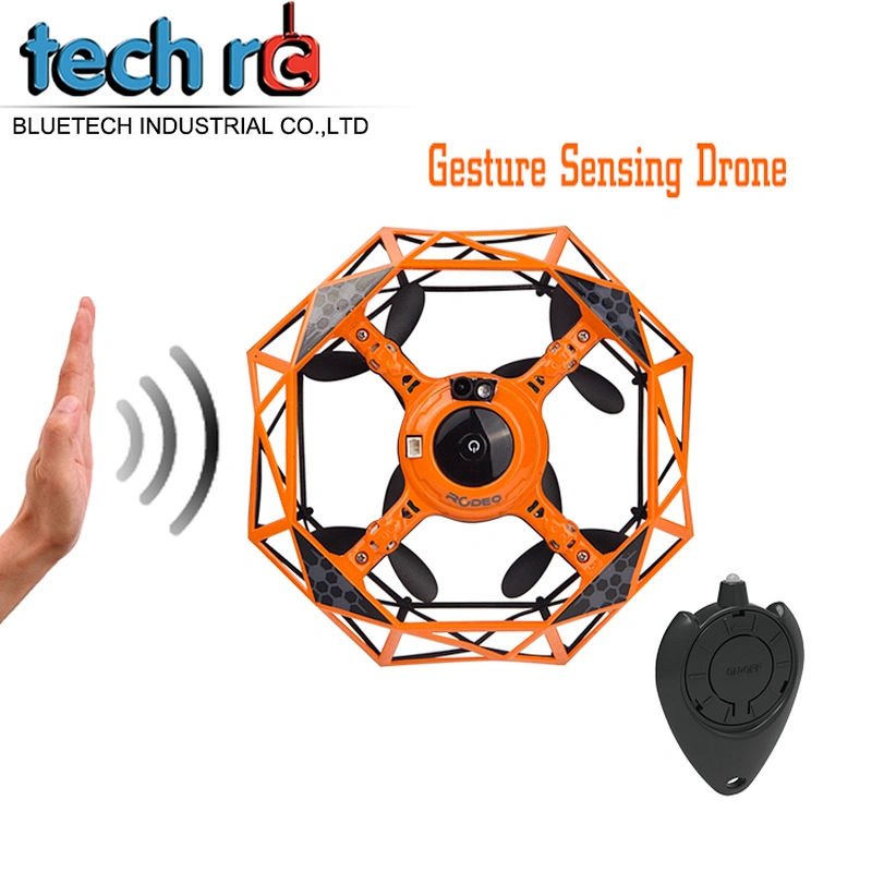 Small motion mini toy hand gesture sensor motion control drone