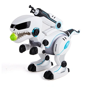 Radio controlled mini interactive remote control dinosaur toy robot
