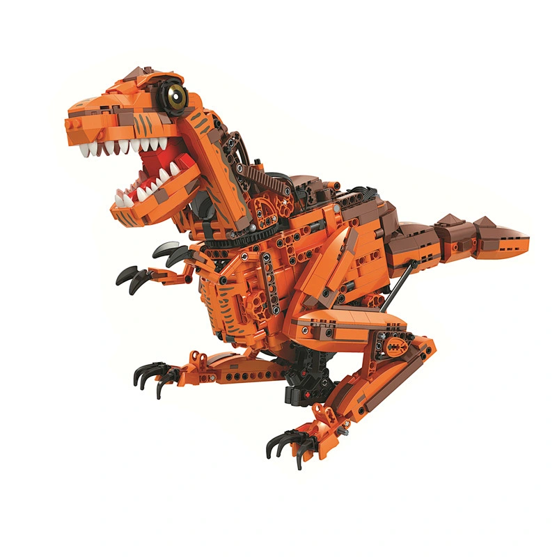 2020 Diy plastic creative dinosaur building blocks toys for kids