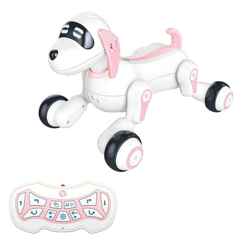 Intelligent infrared remote control sensing robot toy rc dog