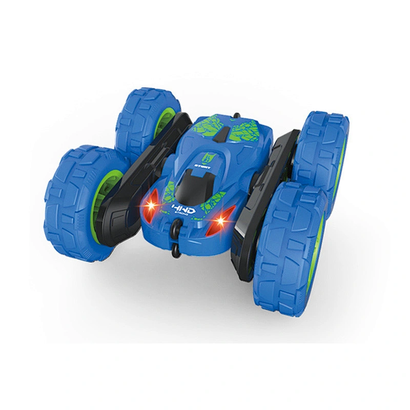 Hot selling 1:28 scale radio control double side stunt flip toy rc car