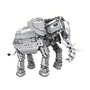 2020 Diy intelligent elephant animals toys building blocks for baby
