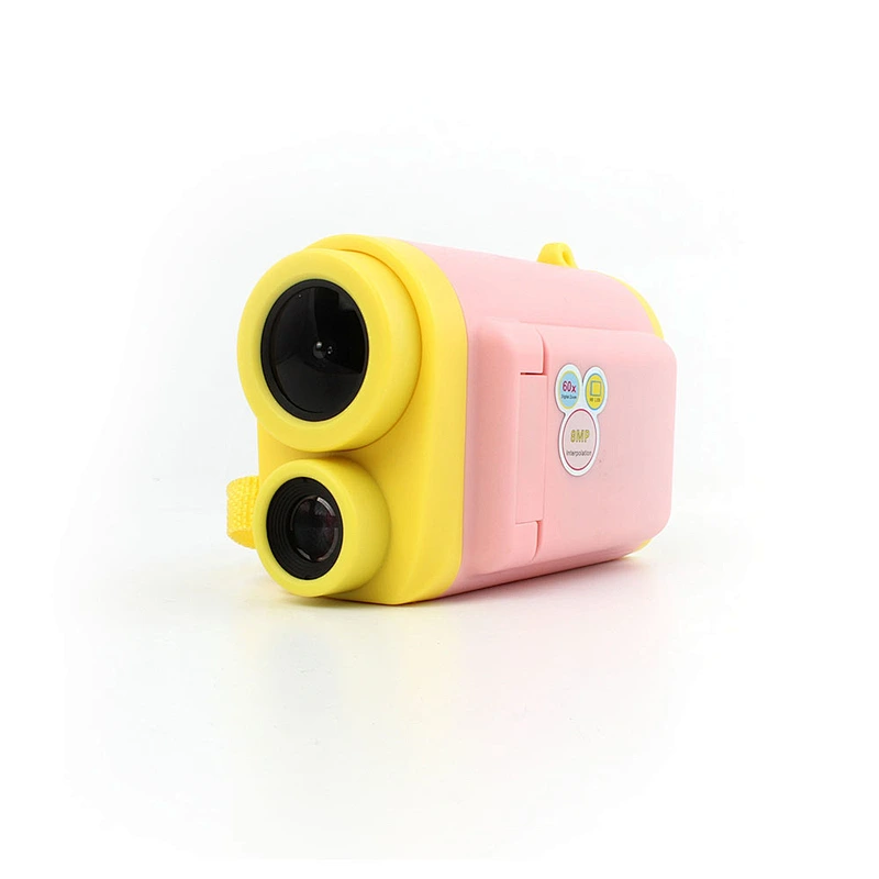 Pink children's 1080P dual lens video smart mini kids camera