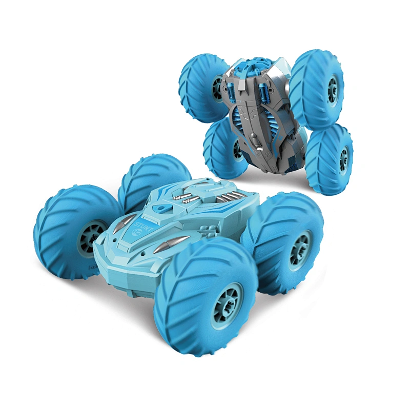 New arrival remote control 4wd rotation toy rc stunt car for kids