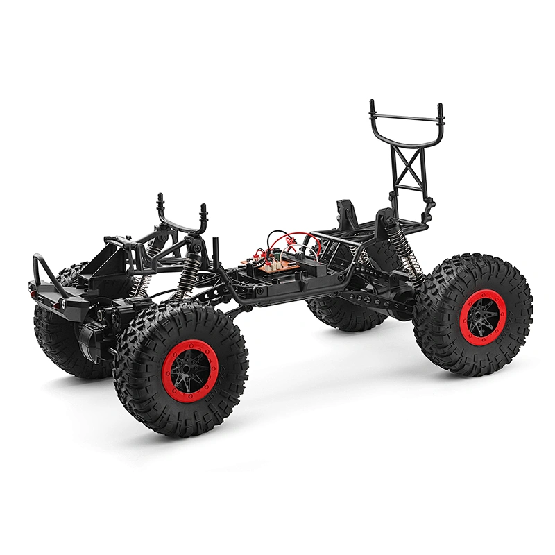 Rock Crawler Car 1 10 Scale 4x4 Rc Truck  Red  Radio OEM Box Power