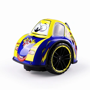 New arrival 2.4Ghz RC cute stunt cartoon toy car for kids