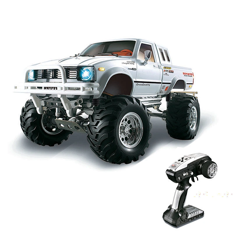 1:10 scale big wheels 4wd radio control  metal pickup truck