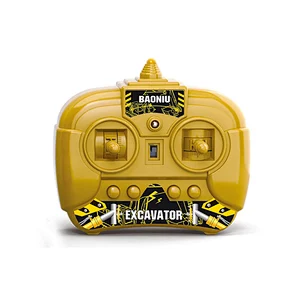 Hot selling remote control electric truck excavator rc toy for kids