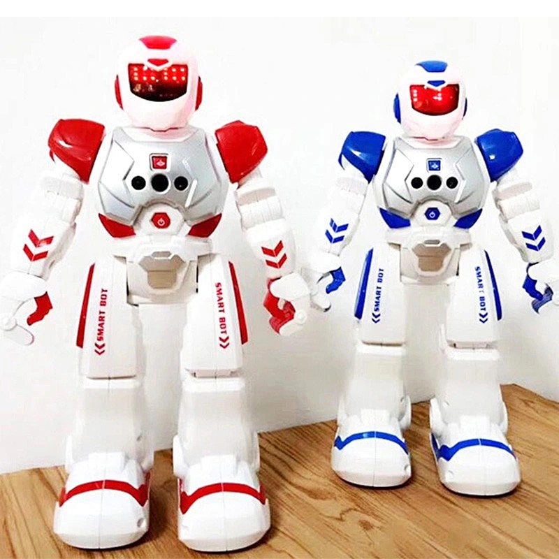 Intelligent radio remote control walking  kids rc dancing robot