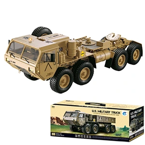 Remote control 8x8 crawler climbing army toys military rc truck
