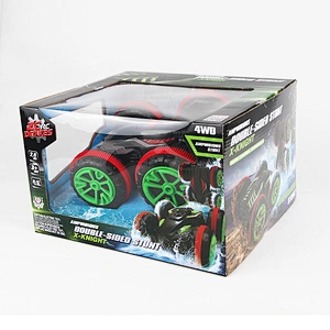 Hot 6ch amphibious remote control 4wd rc 360 stunt toy car