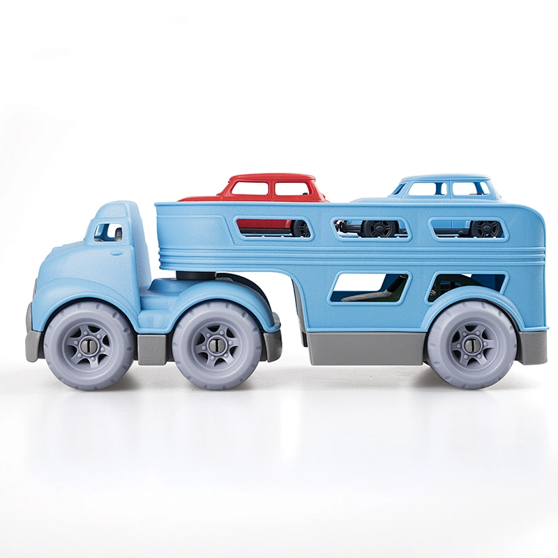 Hot selling electric plastic deck trailer mini truck toy for kids