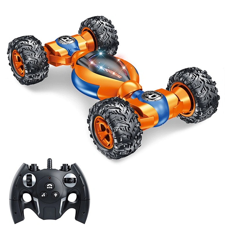 New arrival 2.4ghz 4wd hand gesture control double sided rc stunt car