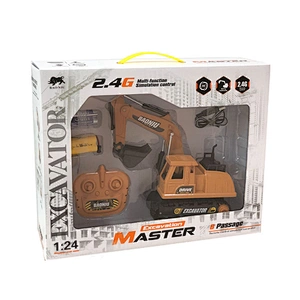 Remote control 2.4G engineering truck toy rc excavator toy