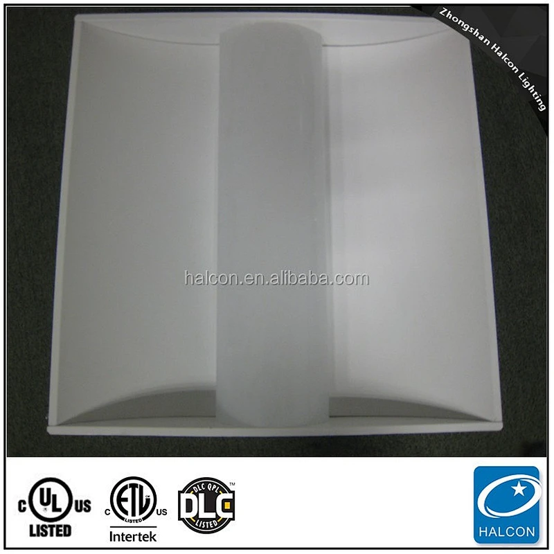 Office Light ETL DLC recessed light fixture Centre basket Indirect 2x2 2x4ft Led Troffer Light