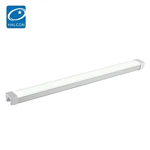 Low power library office waterproof ip65 4ft 36watt 8ft 60watt led batten strip light