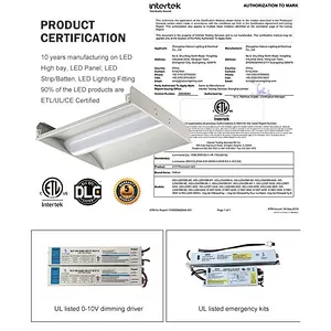 Factory price up and down light 2x2 2x4 24 36 42 50 watt linear led panel lamp