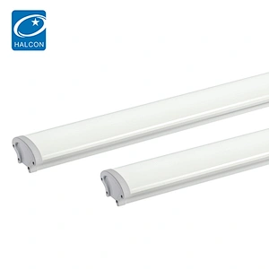 Halcon Easy Installation Indoor Waterproof IP65 Library Office 4ft 8ft 36W 60W Led Light Fixture