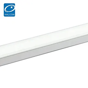 Low power library office waterproof ip65 4ft 36watt 8ft 60watt led batten strip light