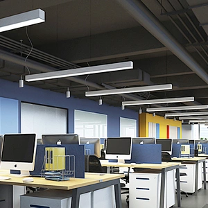 New design school office Surface Mounted Hanging 4ft 30w 40w smd led pendant light