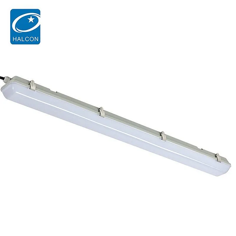Hot selling corridor office dimming 40 60 watt 4ft slim linear led batten strip lamp