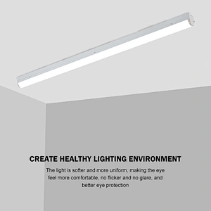 Surface mounted small narrow 2ft 4ft 5ft 6ft 30w 40w 50w 60w slim linear led panel batten light