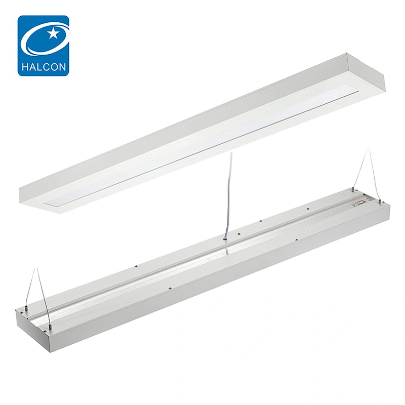 Saving enenrgy 4ft 5ft 40w 50w slim led liner batten light fixture