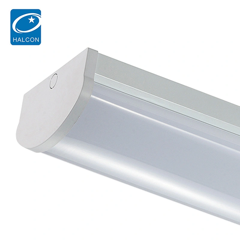 With CE Certification Wide Lamp 2ft 4ft 5ft 6ft 20w 30w 40w 60w 80w Led Tri-Proof Linear Flat Tube Light