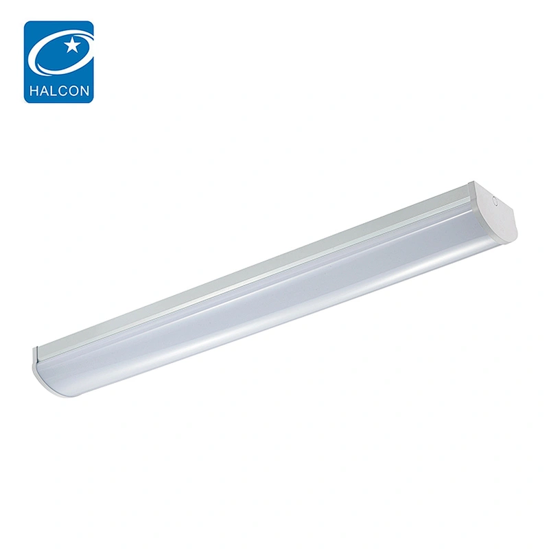 With CE Certification Wide Lamp 2ft 4ft 5ft 6ft 20w 30w 40w 60w 80w Led Tri-Proof Linear Flat Tube Light
